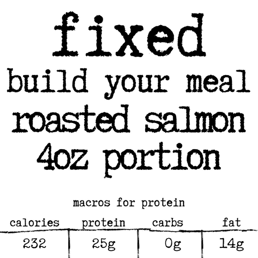 CAMP Build Your Meal: Salmon 4oz Portion