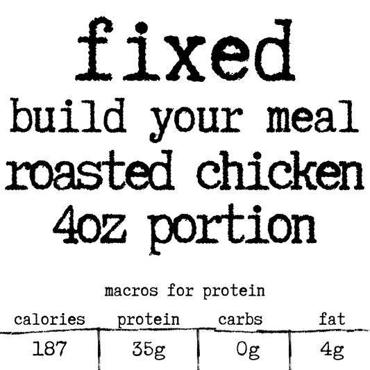 CAMP Build Your Meal: Chicken 4oz Portion